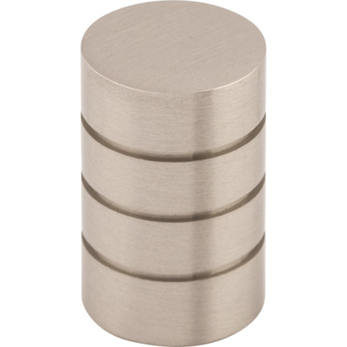 Top Knobs M576: 5/8" Stacked Ring Cabinet Knob - Brushed Satin Nickel