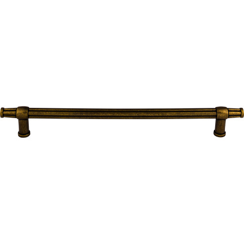 Top Knobs TK199GBZ: 12" cc Luxor Round Bar Appliance Pull - German Bronze