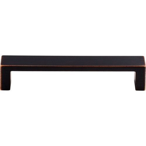 Top Knobs TK251TB: 5" cc Modern Metro Flat Bar Cabinet Pull - Tuscan Bronze
