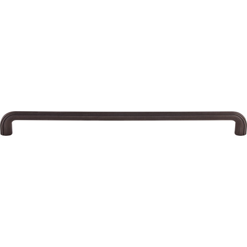 Top Knobs TK225SAB: 12" cc Victoria Falls D-Handle Cabinet Pull - Sable