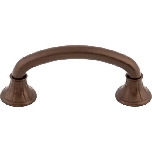 Top Knobs M964: 3" cc Lund D-Handle Cabinet Pull - Oil Rubbed Bronze
