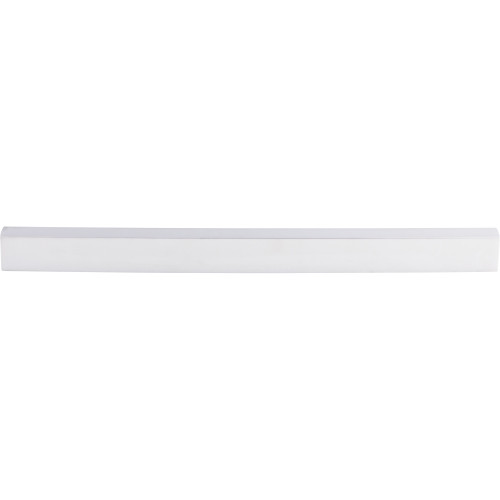 Top Knobs TK278ALU: 12" cc Modern Metro Tab Cabinet Pull - Aluminum