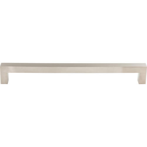 Top Knobs TK164BSN: 12" cc Square Bar Appliance Pull - Brushed Satin Nickel