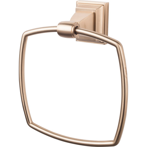 Top Knobs STK5BB: Stratton Towel Ring - Brushed Bronze