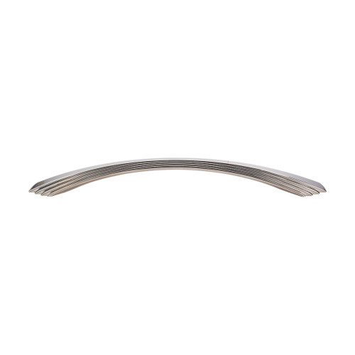 Top Knobs TK215PN: 12" cc Flair Bow Appliance Pull - Polished Nickel