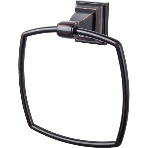 Top Knobs STK5TB: Stratton Towel Ring - Tuscan Bronze