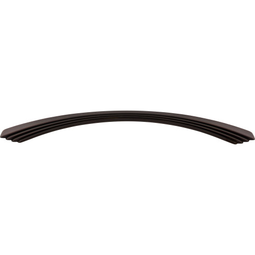 Top Knobs TK215SAB: 12" cc Flair Bow Appliance Pull - Sable