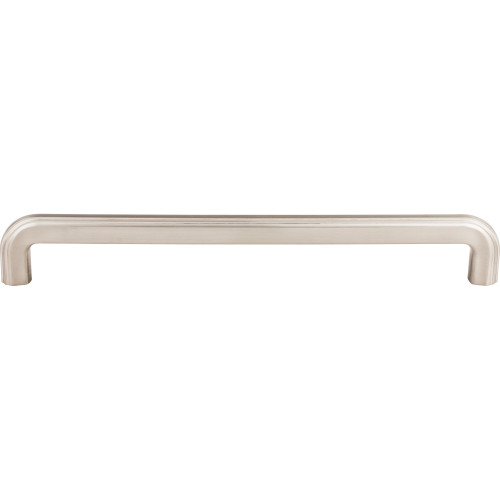 Top Knobs TK227BSN: 18" cc Victoria Falls D-Handle Appliance Pull - Brushed Satin Nickel