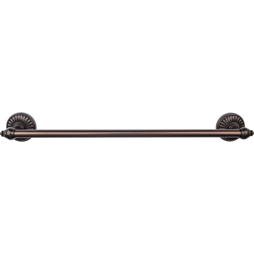 Top Knobs TUSC6ORB: 18" cc Tuscany Single Towel Bar - Oil Rubbed Bronze