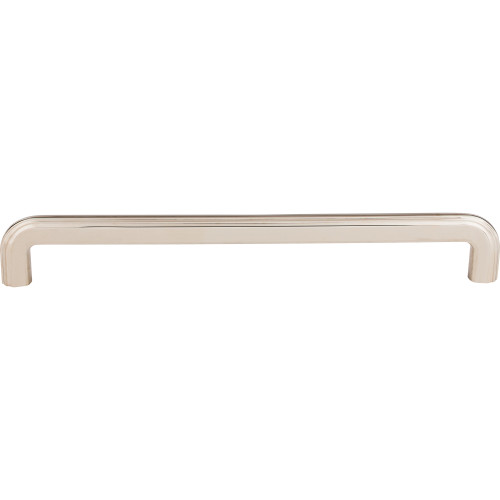 Top Knobs TK227PN: 18" cc Victoria Falls D-Handle Appliance Pull - Polished Nickel