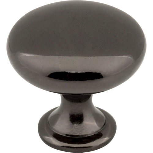 Elements 3910-BN: 1-3/16" Madison Round Cabinet Knob - Black Nickel