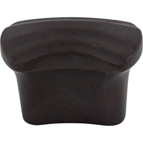 Top Knobs TK220SAB: 3/4" cc Victoria Falls Rectangle Cabinet Knob - Sable