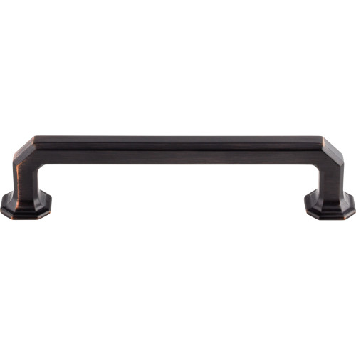 Top Knobs TK288TB: 5" cc Emerald Square Bar Cabinet Pull - Tuscan Bronze