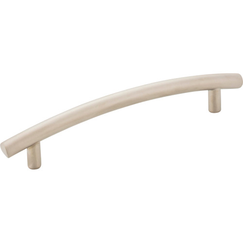 Elements 406-128DN: 128 mm cc Belfast Arch Bar Cabinet Pull - Dull Nickel