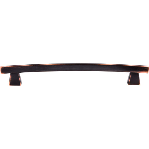 Top Knobs TK7TB: 12" cc Arched Bar Appliance Pull - Tuscan Bronze