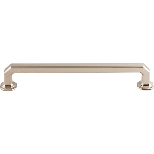 Top Knobs TK289PN: 7" cc Emerald Square Bar Cabinet Pull - Polished Nickel