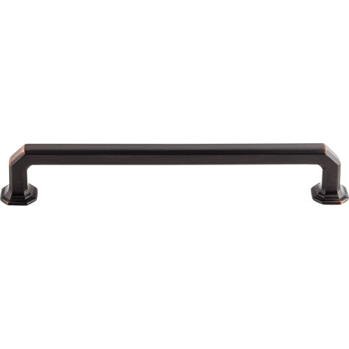 Top Knobs TK289TB: 7" cc Emerald Square Bar Cabinet Pull - Tuscan Bronze