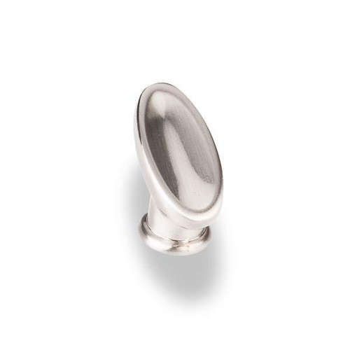 Elements 412461: 1-1/16" Capri Oval Cabinet Knob - Satin Nickel