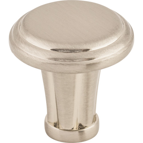 Top Knobs TK196BSN: 1-1/4" Luxor Round Cabinet Knob - Brushed Satin Nickel