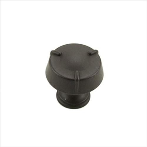 RKI CK-126-RB: 1-1/4" Fullerton Round Cabinet Knob - Oil Rubbed Bronze
