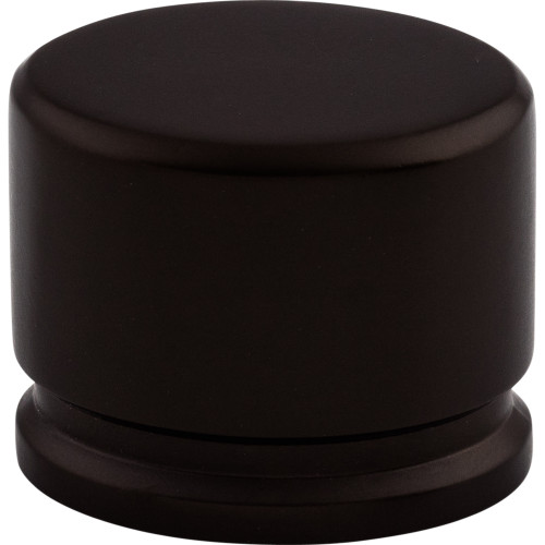 Top Knobs TK61ORB: 1-3/8" Sanctuary Oval Cabinet Knob - Oil Rubbed Bronze
