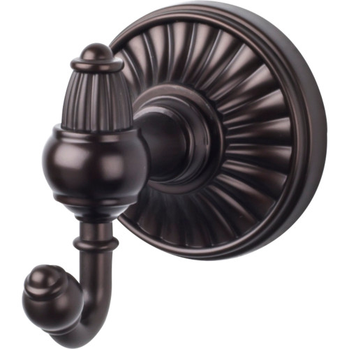 Top Knobs TUSC2ORB: Tuscany Double Wall Hook - Oil Rubbed Bronze