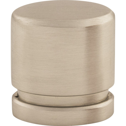 Top Knobs TK57BSN: 1" Sanctuary Oval Cabinet Knob - Brushed Satin Nickel