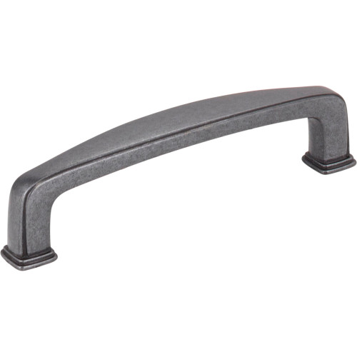 Jeffrey Alexander 1092DACM: 96mm cc Milan 1 Bar Cabinet Pull - Gun Metal