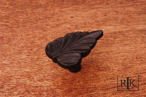RKI CK-202-RB: Leaf Cabinet Knob - Oil Rubbed Bronze
