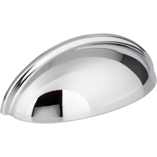 Elements 2981PC: 3" cc Florence Cup Cabinet Pull - Polished Chrome