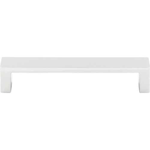 Top Knobs TK251PC: 5" cc Modern Metro Flat Bar Cabinet Pull - Polished Chrome