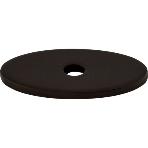 Top Knobs TK58ORB: Sanctuary Oval Backplate - Oil Rubbed Bronze