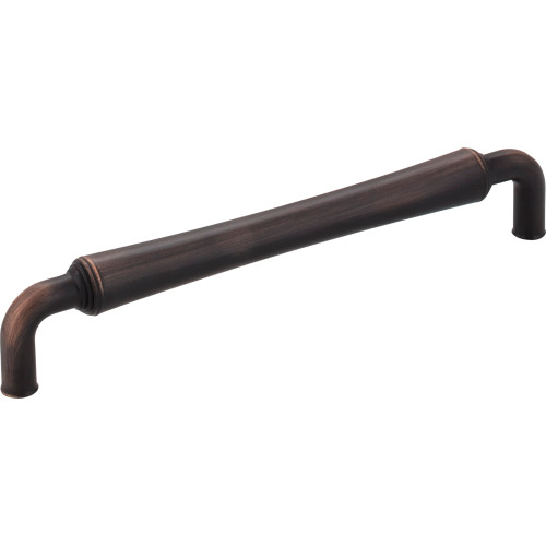 Jeffrey Alexander 537-160DBAC: 160mm cc Bremen 2 D-Handle Cabinet Pull - Brushed Oil Rubbed Bronze