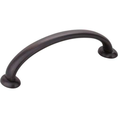 Jeffrey Alexander 650-96DBAC: 96mm cc Hudson D-Handle Cabinet Pull - Brushed Oil Rubbed Bronze