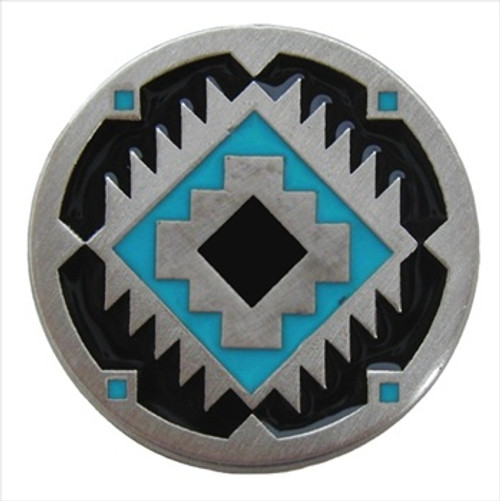 Notting Hill NHK-132-AP-B: Southwest Treasure Cabinet Knob - Turquoise/Antique Pewter Notting Hill NHK-132-AP-B: Southwest Treasure Cabinet Knob - Turquoise/Antique Pewter
