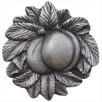 Notting Hill NHK-154-AP: Georgia Peach Cabinet Knob - Antique Pewter
