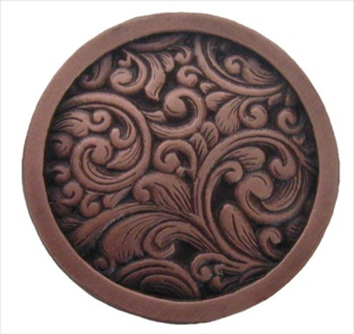 Notting Hill NHK-159-AC: Saddleworth Cabinet Knob - Antique Copper Notting Hill NHK-159-AC: Saddleworth Cabinet Knob - Antique Copper