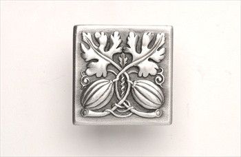 Notting Hill NHK-251-AP: Autumn Squash Cabinet Knob - Antique Pewter