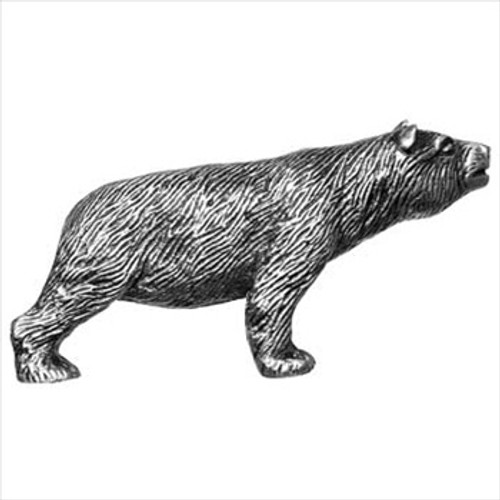 Big Sky Hardware Stretching Bear Knob Pewter