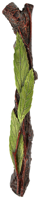 Notting Hill NHP-672-BHT-L: 3" cc Leafy Branch (Left Side) Cabinet Pull - Brass