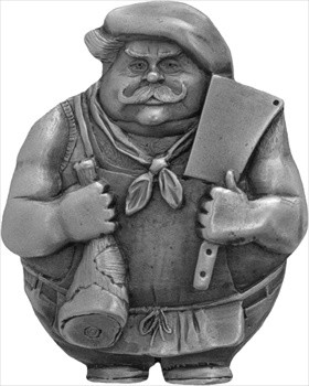 Notting Hill NHK-163-AP: Butcher Cabinet Knob - Antique Pewter