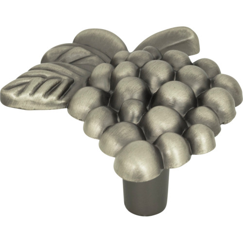 Atlas 2173-NO: 1-3/4" Vineyard Grapes Cabinet Knob - Pewter Atlas 2173-NO: 1-3/4" Vineyard Grapes Cabinet Knob - Pewter