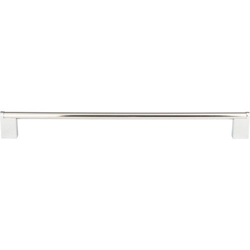 Atlas A859-PS: 12-5/8" cc Round 3-Point Cabinet Pull - Polished Stainless Steel