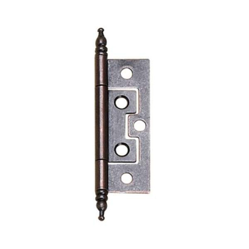Richelieu 20642M41: 3-9/16" Bifold Cabinet Hinge w/Steeple Finials - Distressed Antique Copper Richelieu 20642M41: 3-9/16" Bifold Cabinet Hinge w/Steeple Finials - Distressed Antique Copper