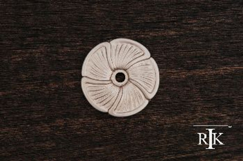 RKI BP-483-P: 1-1/2" Daisy Cabinet Knob Backplate - Pewter