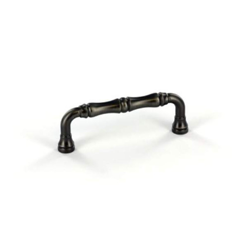 Richelieu BP74076143: 3" cc Boucherville D-Handle Cabinet Pull - Antique Nickel Richelieu BP74076143: 3" cc Boucherville D-Handle Cabinet Pull - Antique Nickel