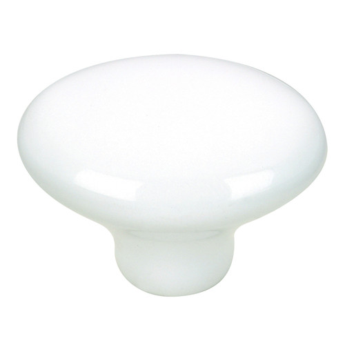 Richelieu BP7452630: 1-5/16" Cherbourg Ceramic Cabinet Knob - White Ceramic Richelieu BP7452630: 1-5/16" Cherbourg Ceramic Cabinet Knob - White Ceramic