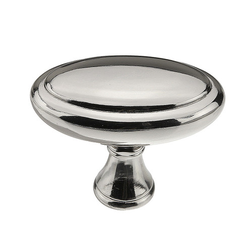 Richelieu BP79040180: 1-9/16" Candiac Cabinet Knob - Polished Nickel Richelieu BP79040180: 1-9/16" Candiac Cabinet Knob - Polished Nickel