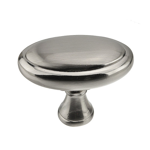 Richelieu BP79040195: 1-9/16" Candiac Cabinet Knob - Brushed Nickel Richelieu BP79040195: 1-9/16" Candiac Cabinet Knob - Brushed Nickel