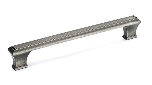 Richelieu BP775192143: 192mm cc Beauharnois Cabinet Pull - Antique Nickel Richelieu BP775192143: 192mm cc Beauharnois Cabinet Pull - Antique Nickel